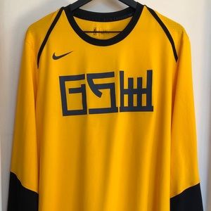 XL Golden State Warriors Nike Longsleeve